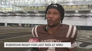 Western Michigan linebacker Damari Roberson grateful for his college football journey