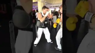 Muay Thai Training Of Mister International 2016 Candidates