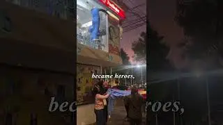 Kitten Trapped High Above Street Rescued by Strangers | Random Acts of Kindness❤ #shorts #viral