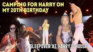 20th birthday at harry's house LA night 12 (camping at the forum)