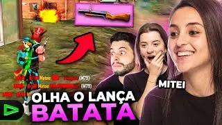 JOGUEI COM LANÇA GRANADA E IMPRESSIONEI ELES