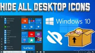 How to Hide All desktop computer Icons in Windows 10 Professional - dell desktop