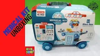 toy medical kit unboxing!oneshopf7 #doctorsettoys