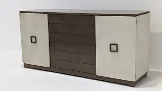 Jacques Adnet 1950's Sideboard