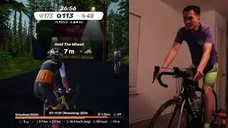 A Virtual Cycling Workout | VLOG