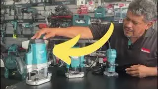 Review routers makita 3709 - rp0900 - 3600