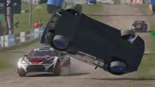 jumps in GT7 rally are deadly...