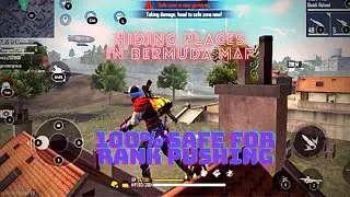 free FIRE HIDING PLACES IN BERMUDA MAP!!!  100% safe for rank pushing