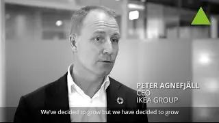 Why sustainability is IKEA's growth - Peter Agnefj&auml;ll, CEO, IKEA Group