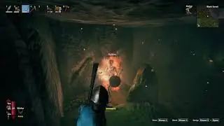 Valheim - Burial Chamber Strategy to safely clear the area at the entrance of the chamber