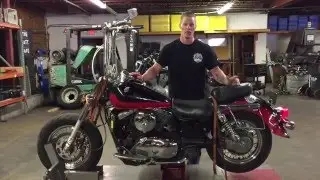 2004 Kawasaki Vulcan Classic VN1500E (blk-red) 1558 Fallen Cycles Test Video