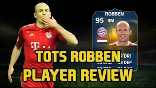FIFA 15 Ultimate Team TOTS Arjen Robben 95 Player Review FUT 15 TOTS Robben Review