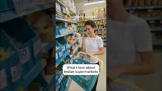That's the thing with Indian supermarkets