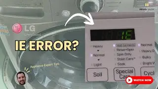 LG Washer IE Error? 6 EASY FIXES (70% Success With This!)