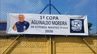 CUBAT&Atilde;O INFORMA na 1a Copa Aguinaldo Moreira de Futebol Master
