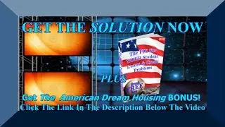The FIX For YOUR Student Loans & Credit Problems PLUS The American Dream Housing Bonus