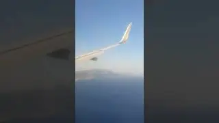 Flüg über Griechenland Insel Kos 