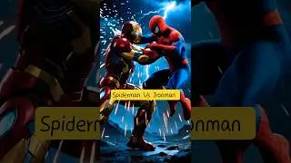 Spiderman Vs Ironman । Animation video । #effectking #trending #viral #trendingshorts #spiderman