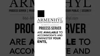 Civil Process Server in Staunton & Augusta County, VA - ARMENHYL (540) 416-1660 | info@armenhyl.com