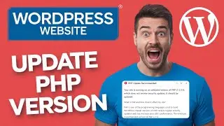 How do I update my wordpress websites PHP version??