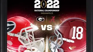 CFP 2021-22 Georgia vs Alabama 