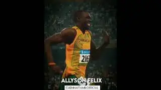 ALLSON FELIX / video from ig@ Chennai Tamil official and yash songs / best from social media