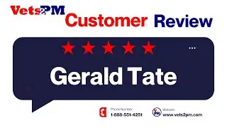 Vets2PM Success Story - Passed 3 Project Management Certifications - Gerald Tate