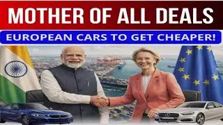 The India-EU Trade Pact: Luxury Motoring Redefined #car #carexporter #cars 