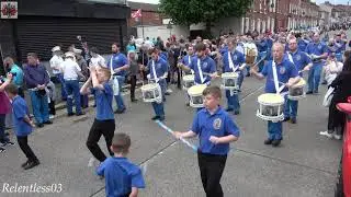 Armagh True Blues F.B. @ East Belfast Mem. Parade 12/06/21 (4K)