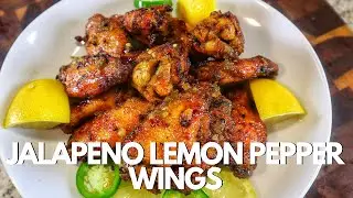 Jalapeno Lemon Pepper Chicken Wings In The Oven | Super Bowl Food Recipes