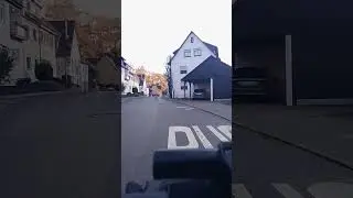 Die heutige Radtour... Strahlend blauer Himmel aber trotzdem ziemlich frisch... 