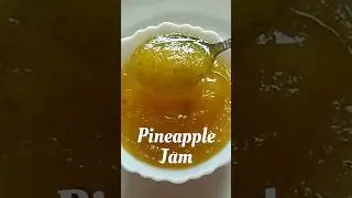 Homemade pineapple jam only 3 ingredients#youtubeshorts #shorts #viral