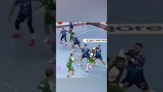 Filip Kuzmanovski Who next?#handball #ehfeuro #ehfeuro2024 #ehf #ehfchampionsleague #bitola #shorts