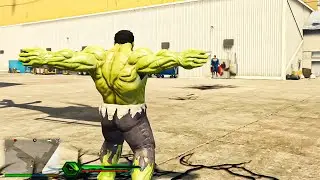 HULK MCU vs SUPERMAN BvS 💥 PART 2 | Power Levels Rise | GTA 5 Mods