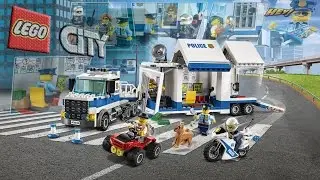 Lego City 60139 - Мобильный командный центр.Распаковка и сборка,