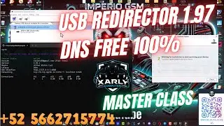 ✅ Cómo usar y configurar USB REDIRECTOR 1.9.7 y DNS ngrok fácil 2026 | Curso Unlocker USB REDIRECTOR