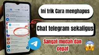Cara Hapus Chat Telegram Sekaligus