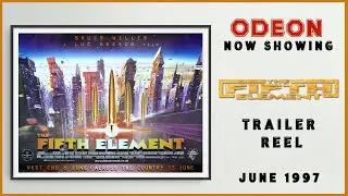 THE FIFTH ELEMENT (June 1997 Odeon Cinema Trailer Reel) -- Home Cinema