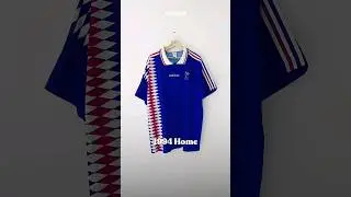 France shirts in the 90s 🔥#FootballShirts #FootballKits