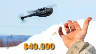 $40,000 Nano Drone | U.S. Military Pocket Sized Recon Tool (Black Hornet)