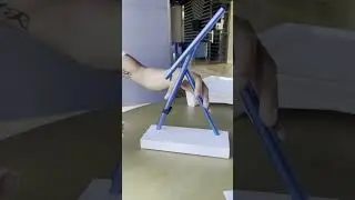 📍Unboxing📦 The Swinging Sticks color WhiteBlue💙