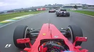 Alonso's best overtakes in Ferrari