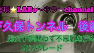 25 下久保トンネル　後編〜男　女　子供　不気味な声のオンパレード〜