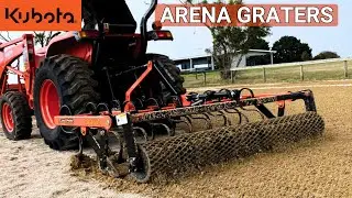 PERFECT Grating for your Arena EVERY TIME with Land Pride and Kubota