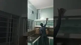 Aluminium cupboard work kitchen cabinet💯 termitefree water proof🚫💦 in Hyderabad