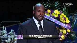Shaq talks about Dr. Buss
