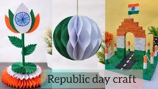 3easy republic day school project ideas//handmade paper crafts for republic day// easy paper crafts