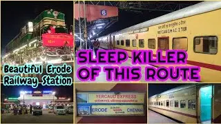 🚂YERCAUD EXPRESS TRAVEL VLOG!!! Erode to Chennai | Sleep Killer | Naveen Kumar