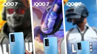 iQOO 7 Gaming Test | iQOO 7 Gaming Test PUBG || iQOO 7 Free Fire Test | Call of Duty Mobile Test