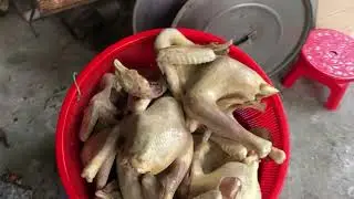 Đ&aacute;m giỗ to&agrave;n m&oacute;n ngon//Vịt cỏ luộc//B&aacute;nh b&egrave;o